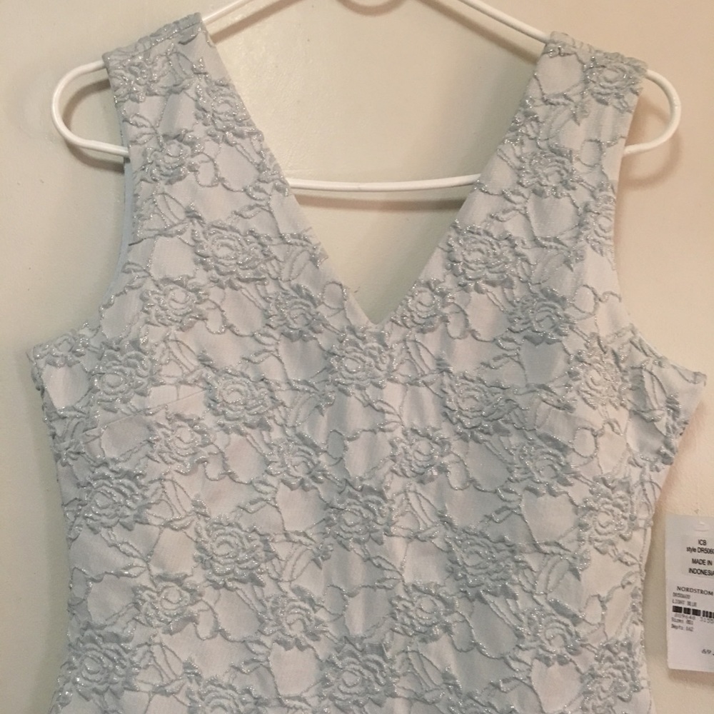 Donna Ricco Dress Powder Blue - Picture 6 of 8